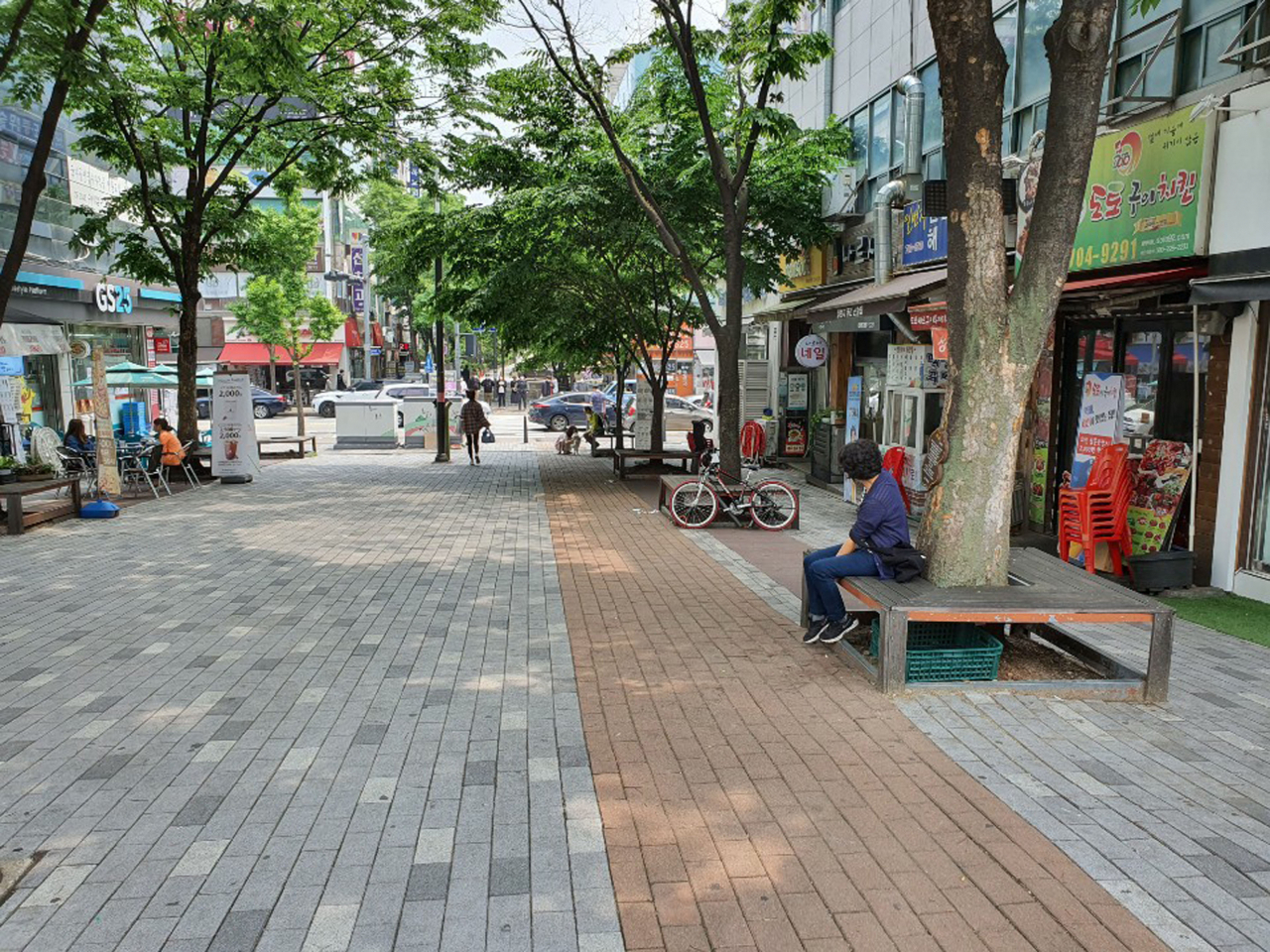 성남 분당구 야탑3동 나르샤 가온길. [성남시 제공]