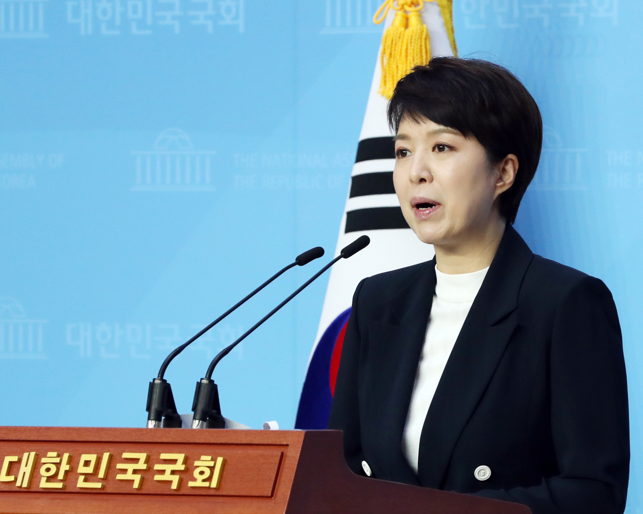 김은혜 국민의힘 대변인 [연합]