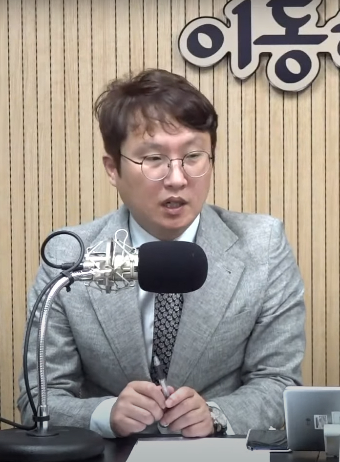 이동형 작가. [유튜브 채널 ‘이동형TV’ 캡처]