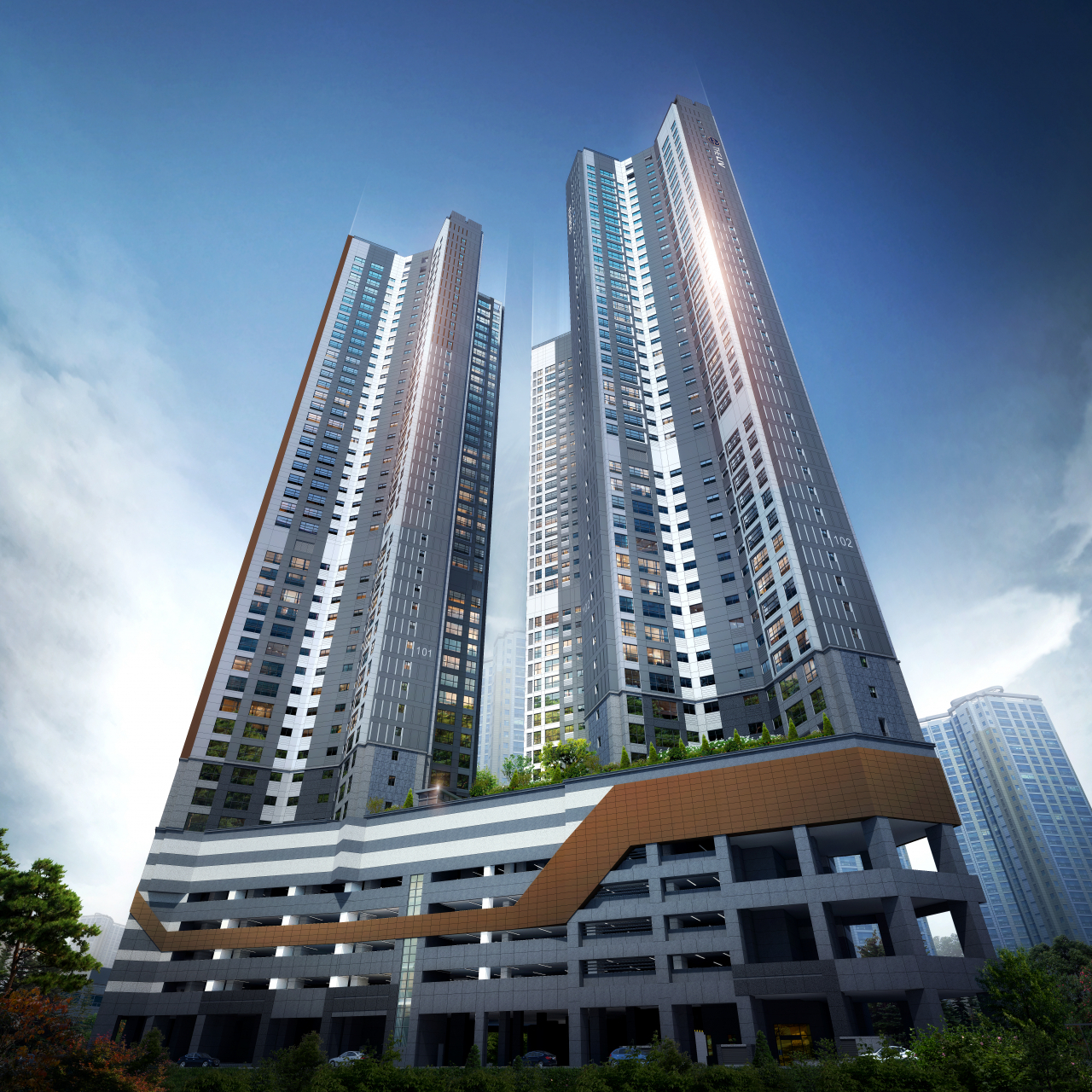 한국토지신탁, 대구 '죽전역 코아루 더리브' 7월 중 분양 - 헤럴드경제