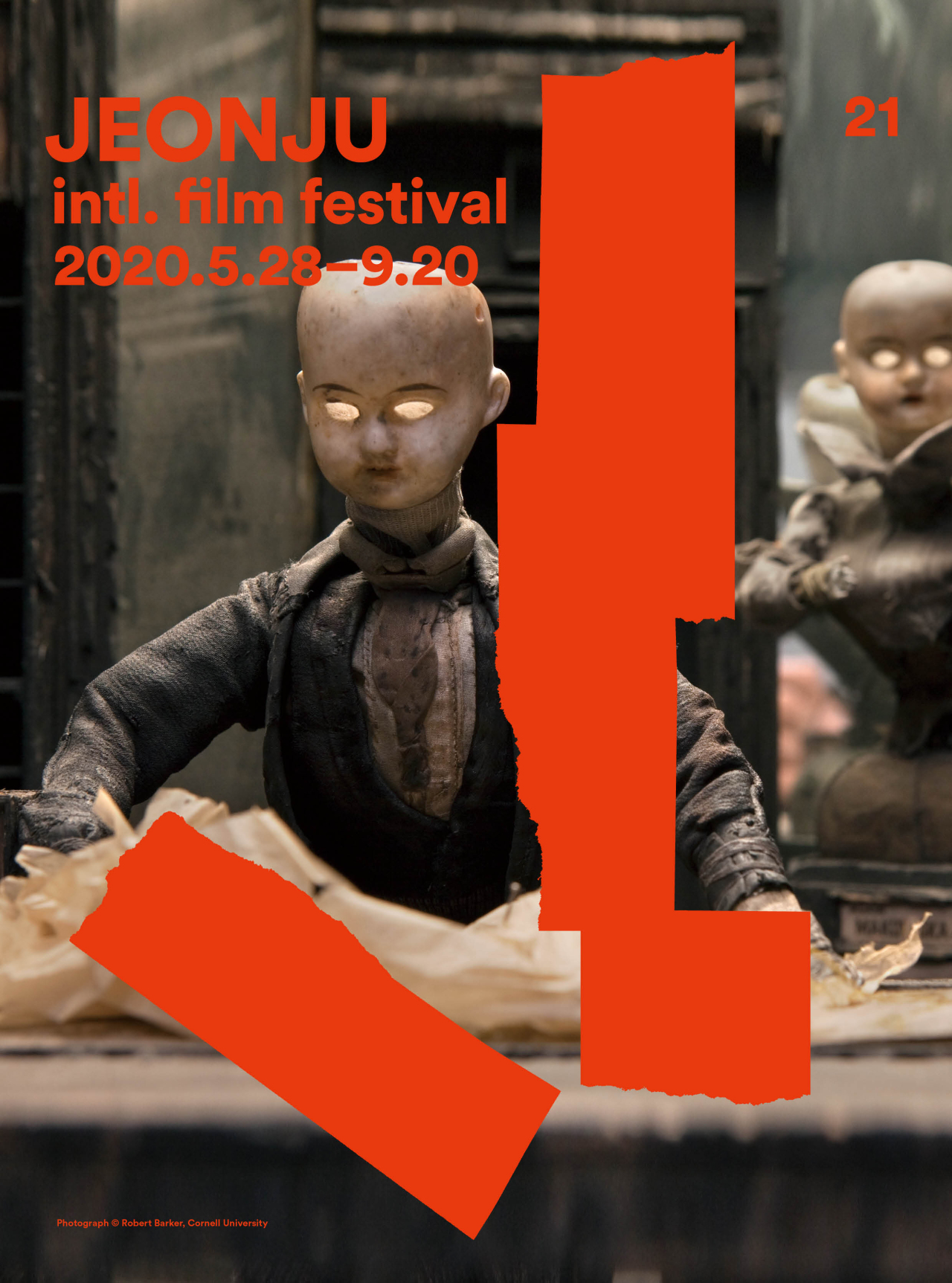 Poster for the 21nd Jeonju International Film Festival (Jeonju IFF)