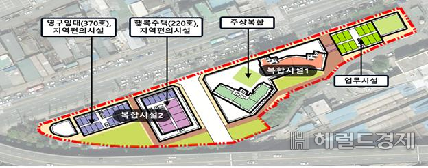 영등포구 쪽방촌 공공주택지구 개괄 이미지. [영등포구 제공]