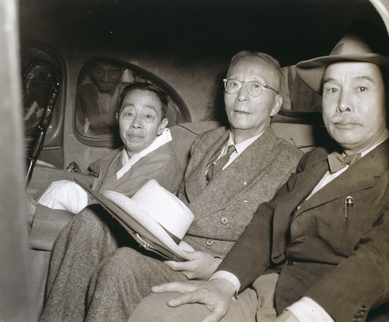 왼쪽부터 김규식, 서재필, 여운형 선생.[사진=국가보훈처]