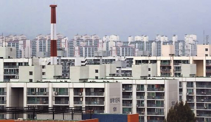 서울 노원구 일대 아파트 단지 전경. [연합]