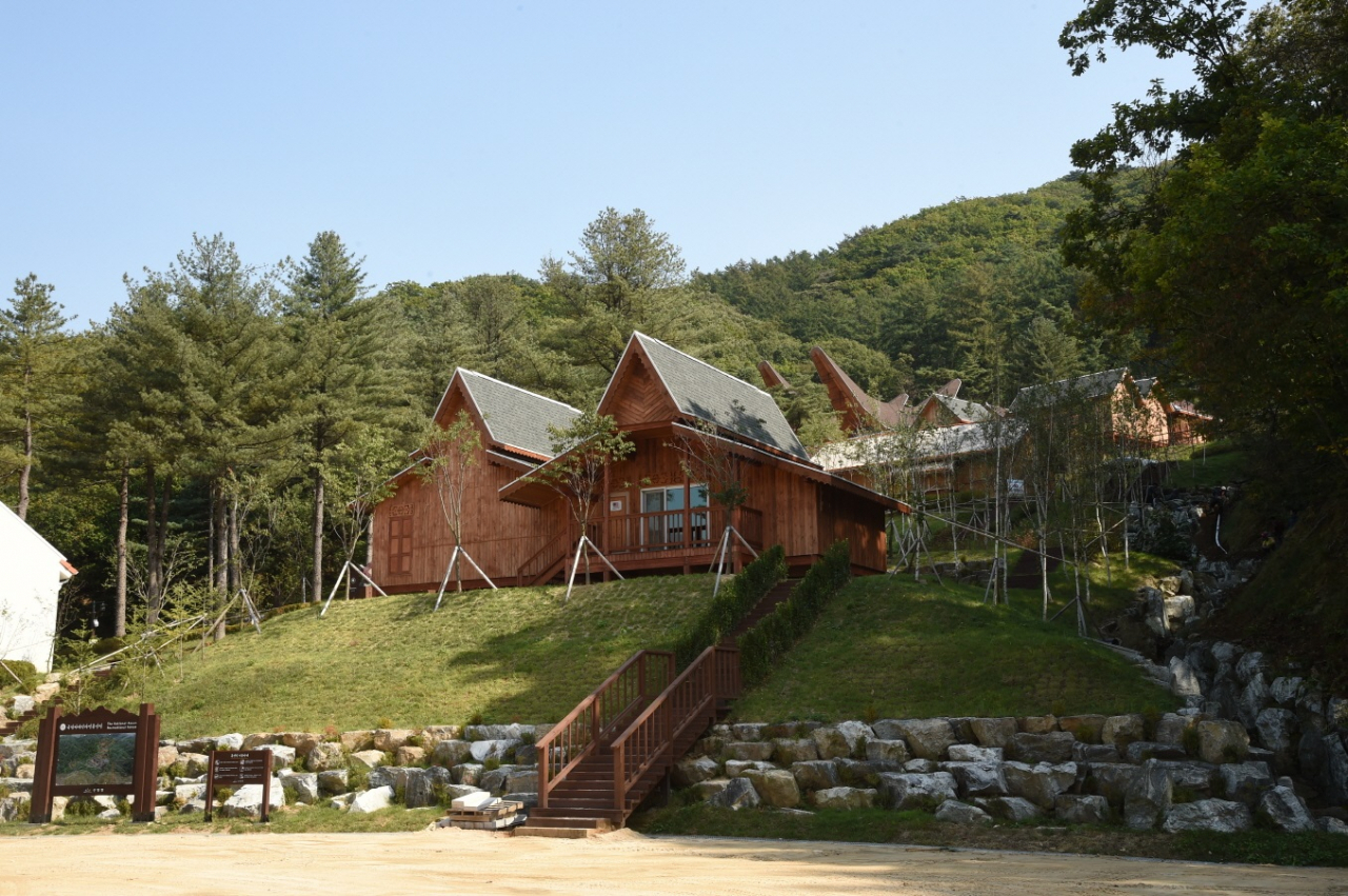 경기도 양주에 있는 국립아세안자연휴양림 전경