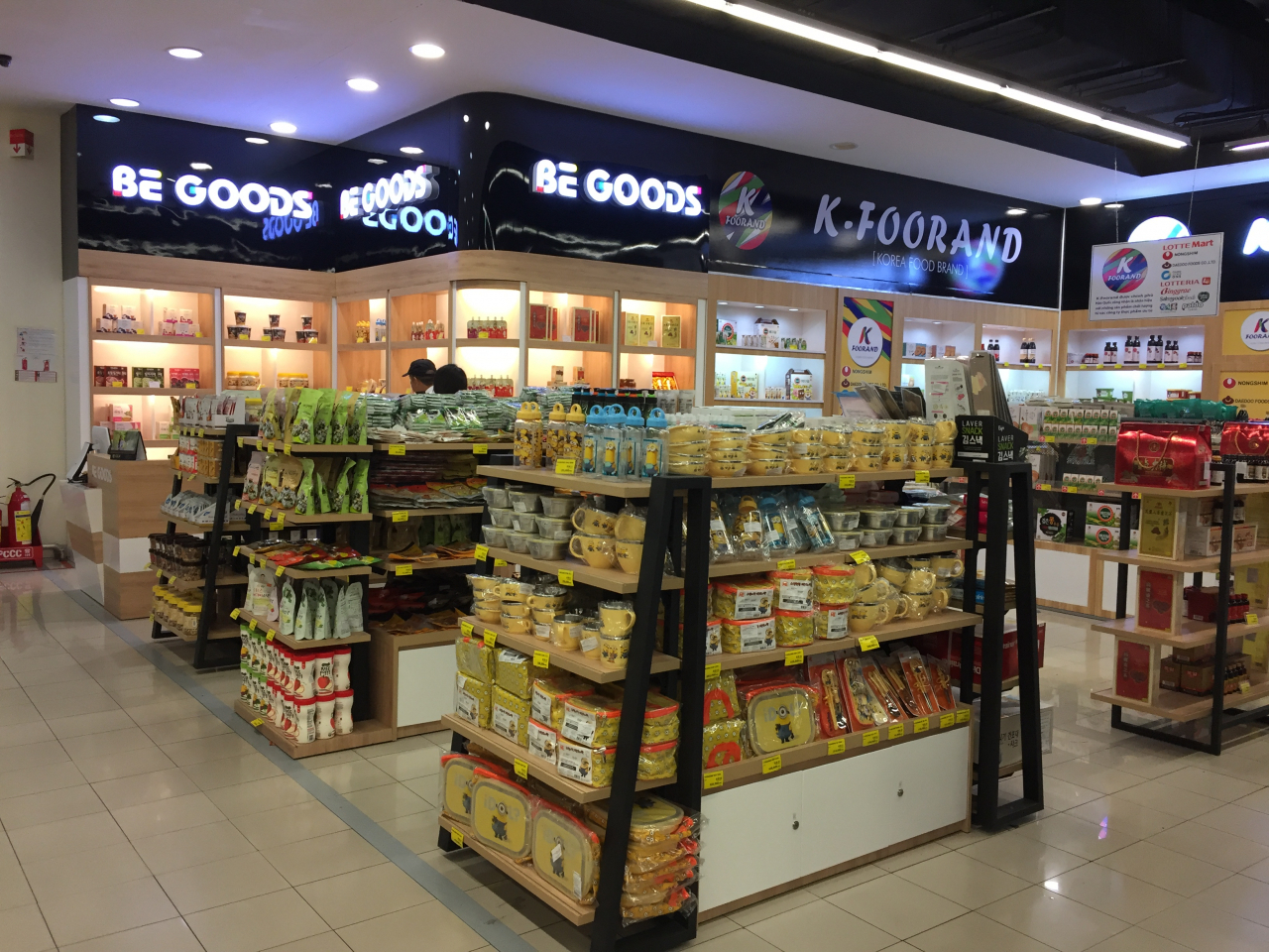 롯데마트 남사이공점 BE GOODS 매장 전경