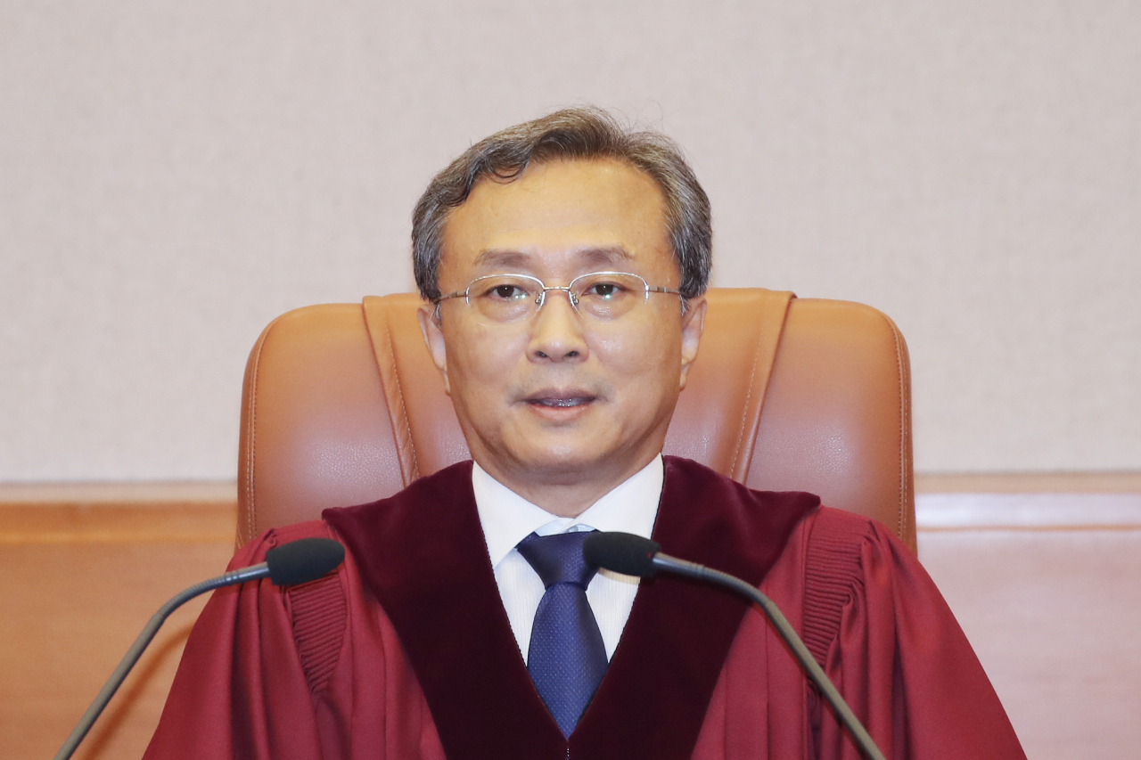 유남석 헌법재판소장 [연합]