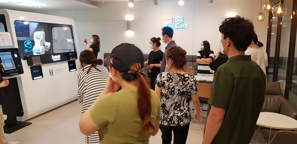 로봇카페 비트 래미안 장위 퍼스트하이점 [제공=달콤]