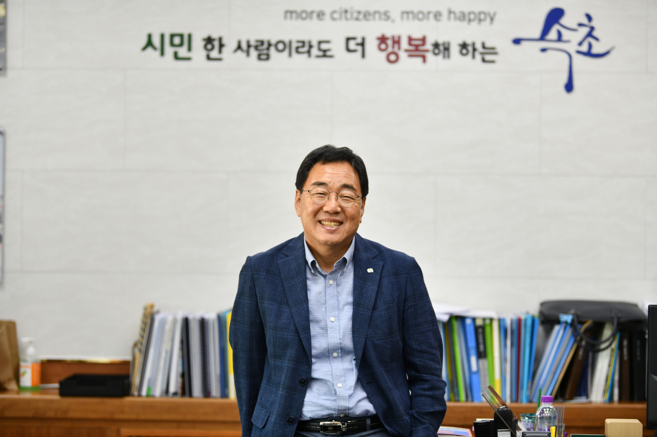김철수 속초시장.