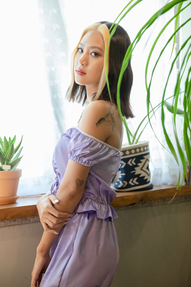 래퍼 나다가 최근 싱글 '내 몸'을 발표, 활발한 활동을 이어가고 있다. [월드스타엔터테인먼트 제공]