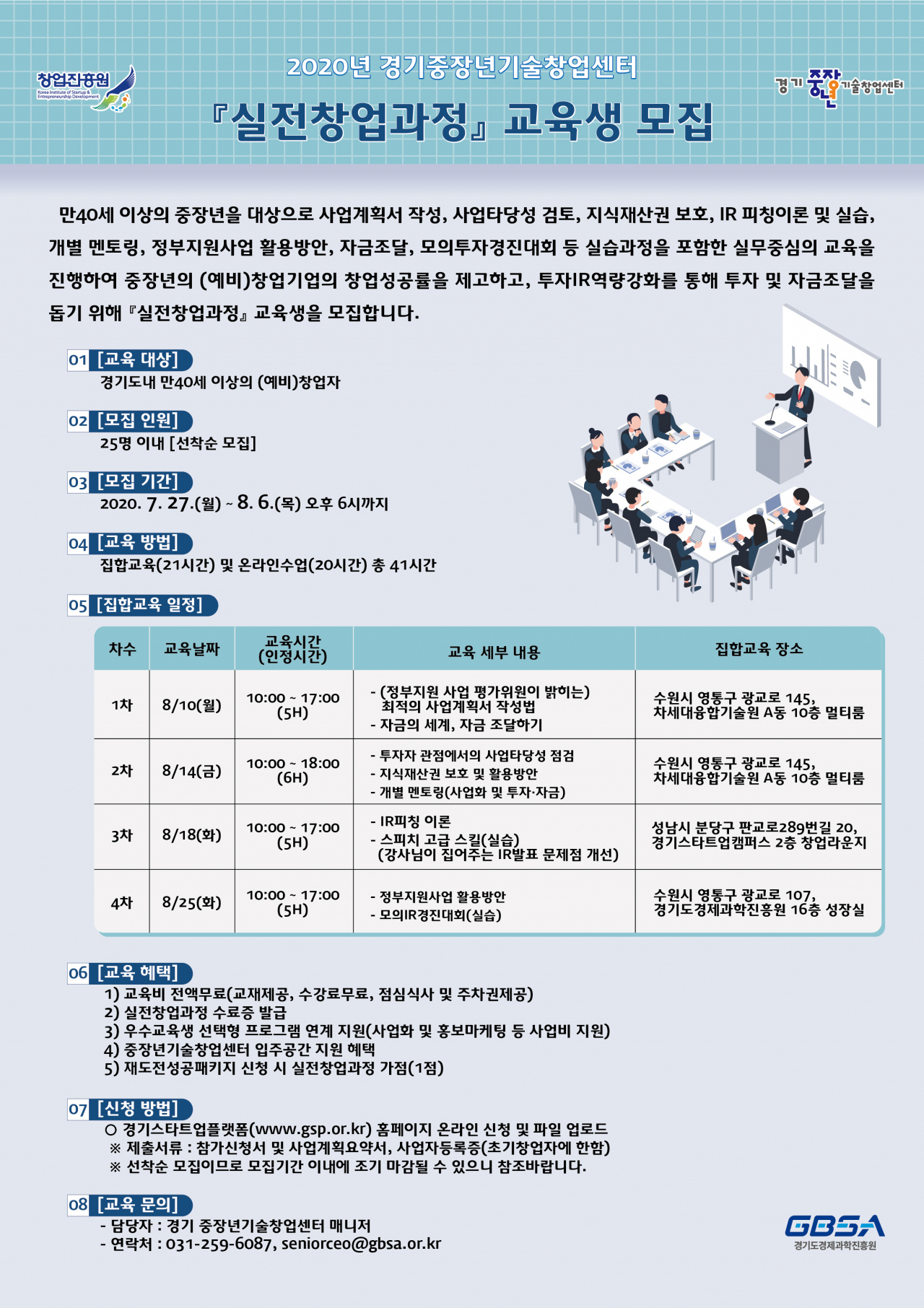 실전창업과정. [경과원 제공]