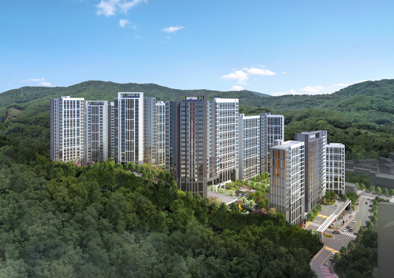 힐스테이트 삼동역[현대건설 제공]