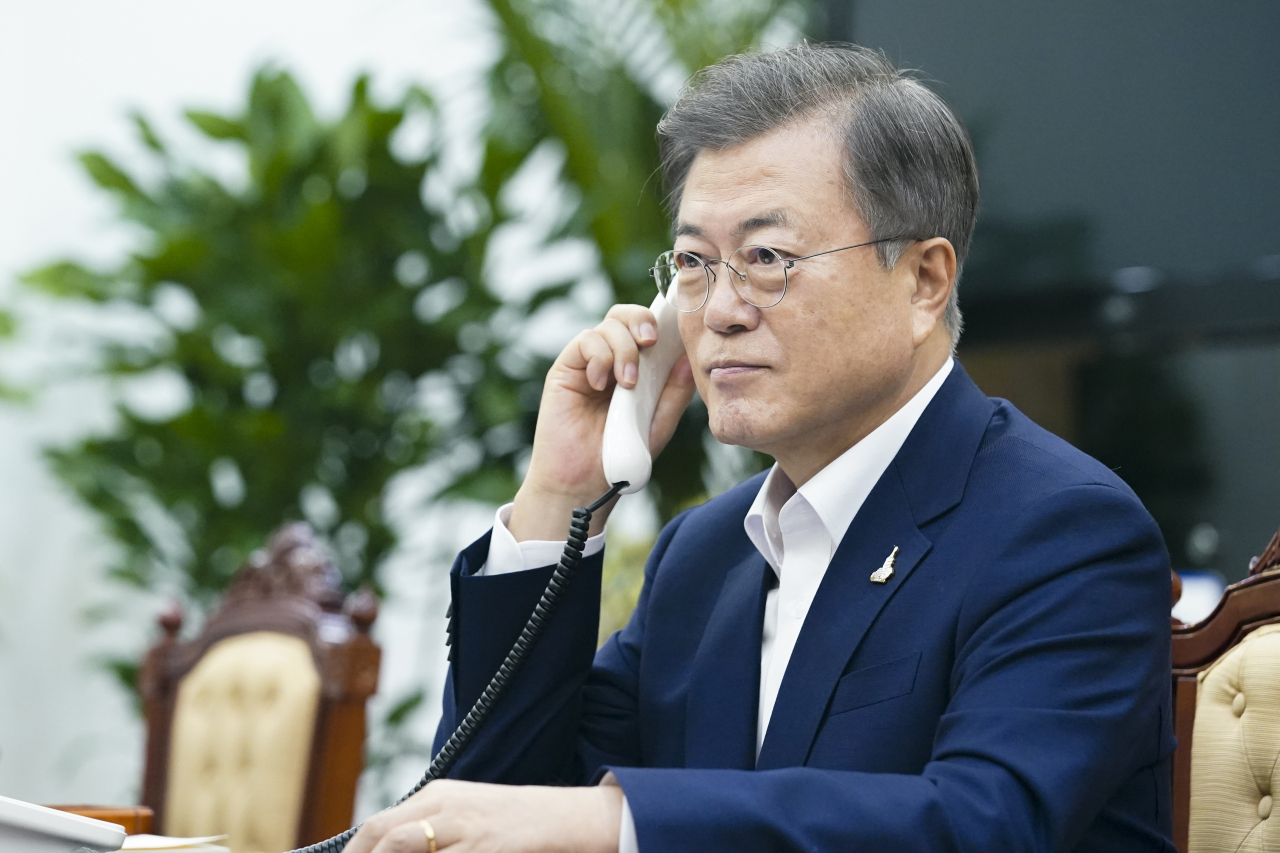 South Korean President Moon Jae-in (Yonhap)