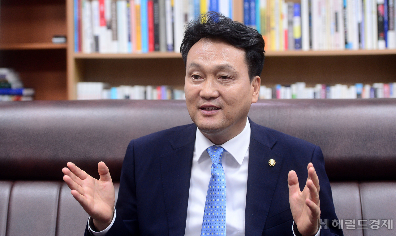 안민석 더불어민주당 의원 [이상섭 기자]