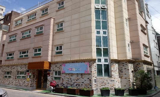 현재 공사중인 구립 97호 방이즐거운어린이집. [송파구 제공]