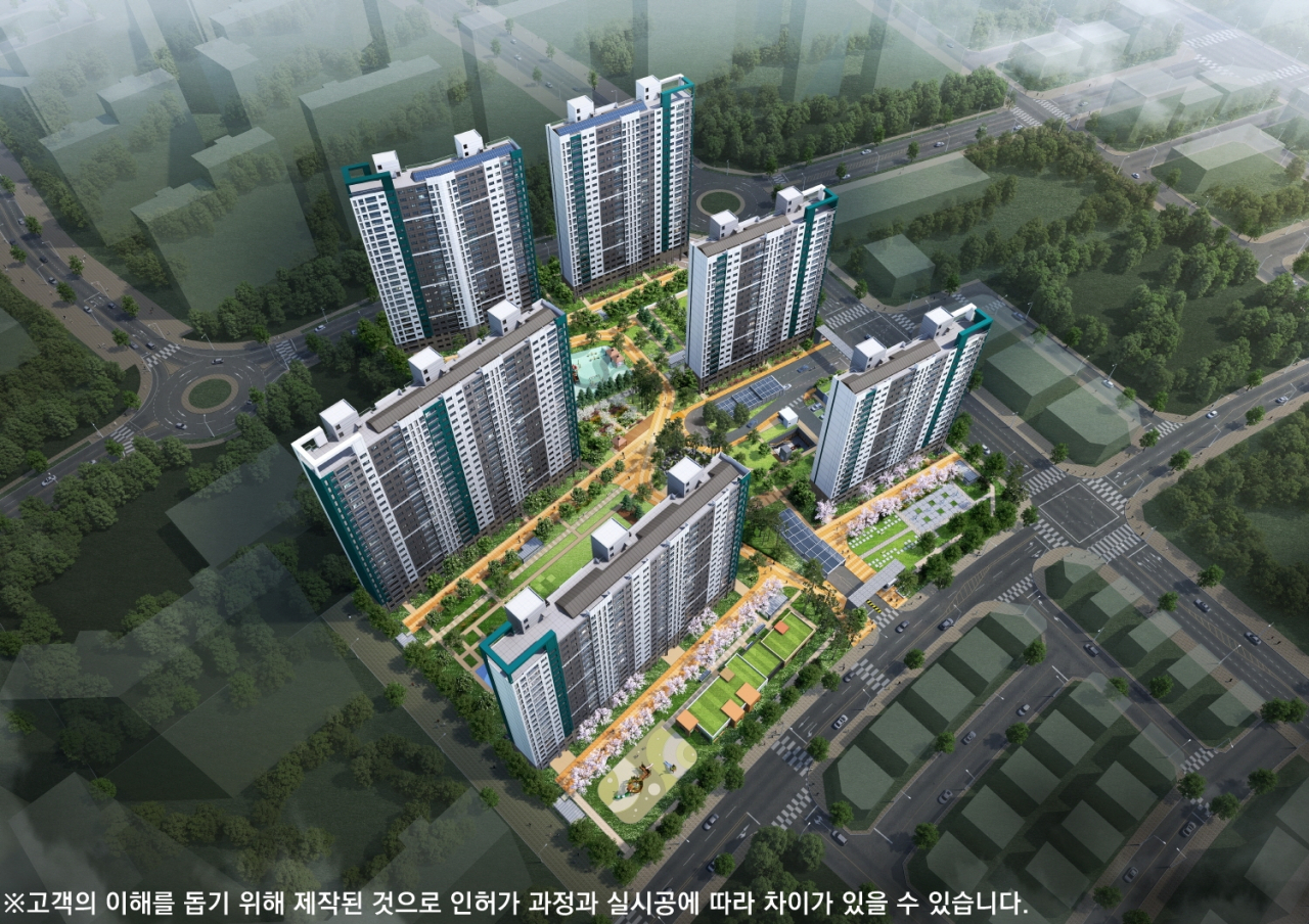 완주 푸르지오 더 퍼스트[대우건설 제공]