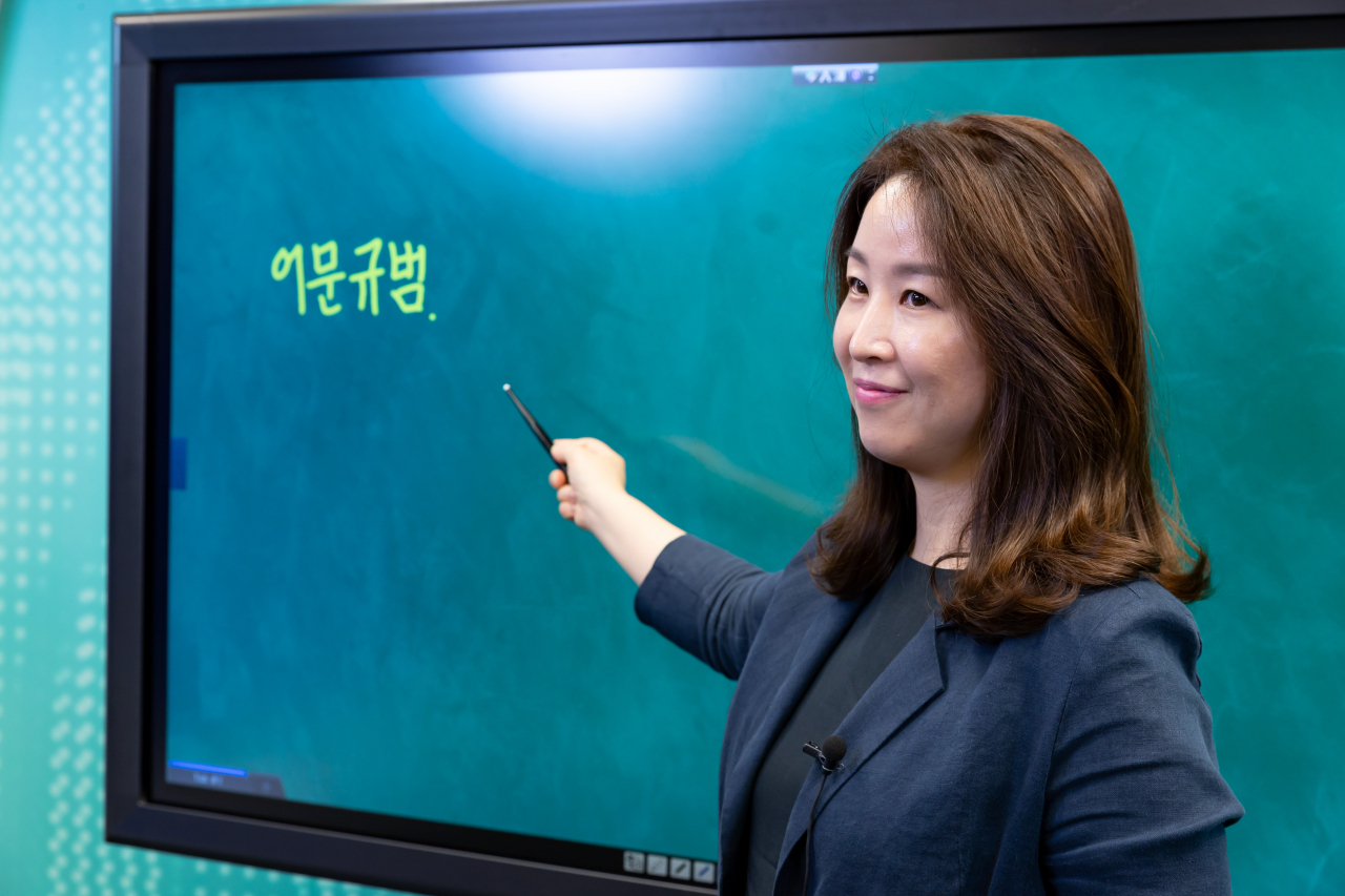 e수원뉴스 시민기자 온라인 교육 영상 제작 현장. [수원시 제공]