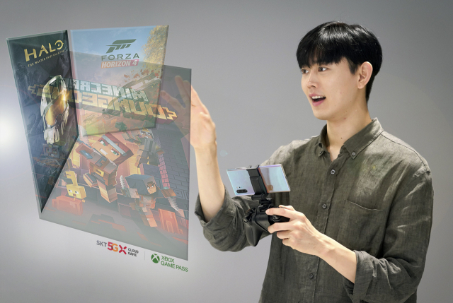 SK텔레콤이 마이크로소프트(MS)와 함께 다음달 15일 5G 기반 엑스박스 클라우드 게임을 정식 출시한다.[SK텔레콤 제공]