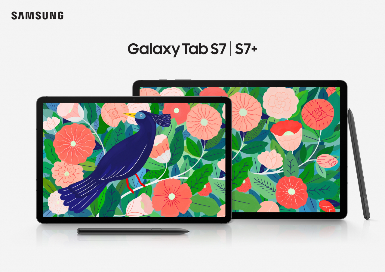갤럭시탭S7 및 갤럭시탭S7+ [삼성전자 제공]