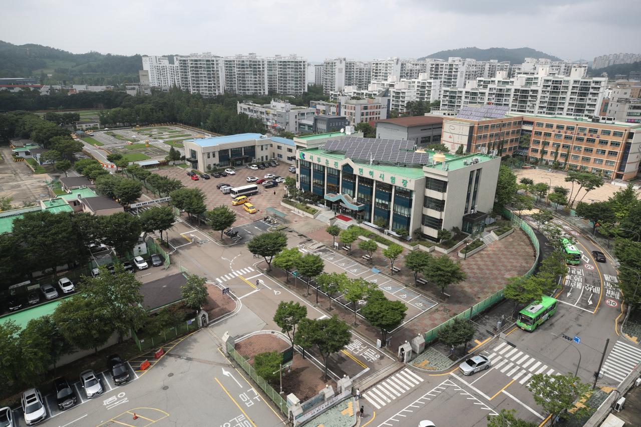 3500가구가 공급될 예정인 서울 마포구 상암동 서부면허시험장 부지. [연합]