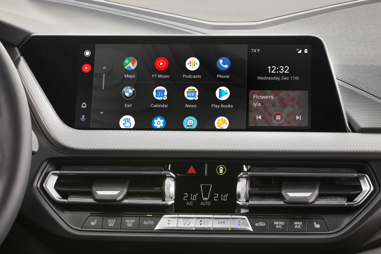 BMW 안드로이드 오토. [BMW 코리아 제공]