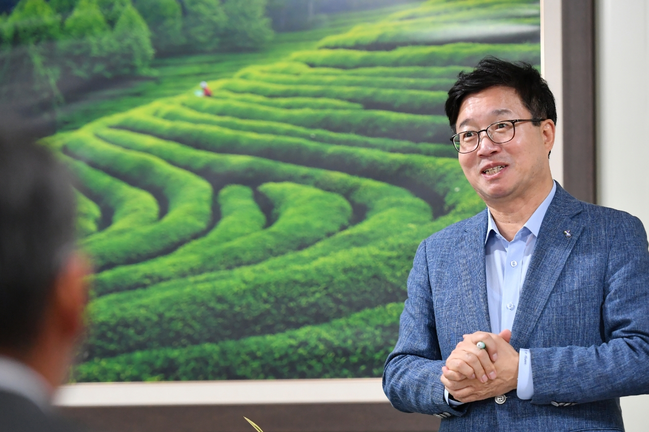 염태영 최고위원 후보가 전남보성 당원들과 정책토론회를 가졌다.