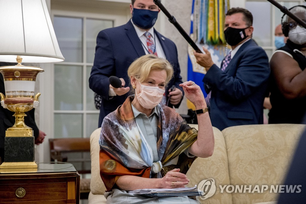 데비 벅스 美 백악관 코로나19 대응 조정관 [AP=연합]