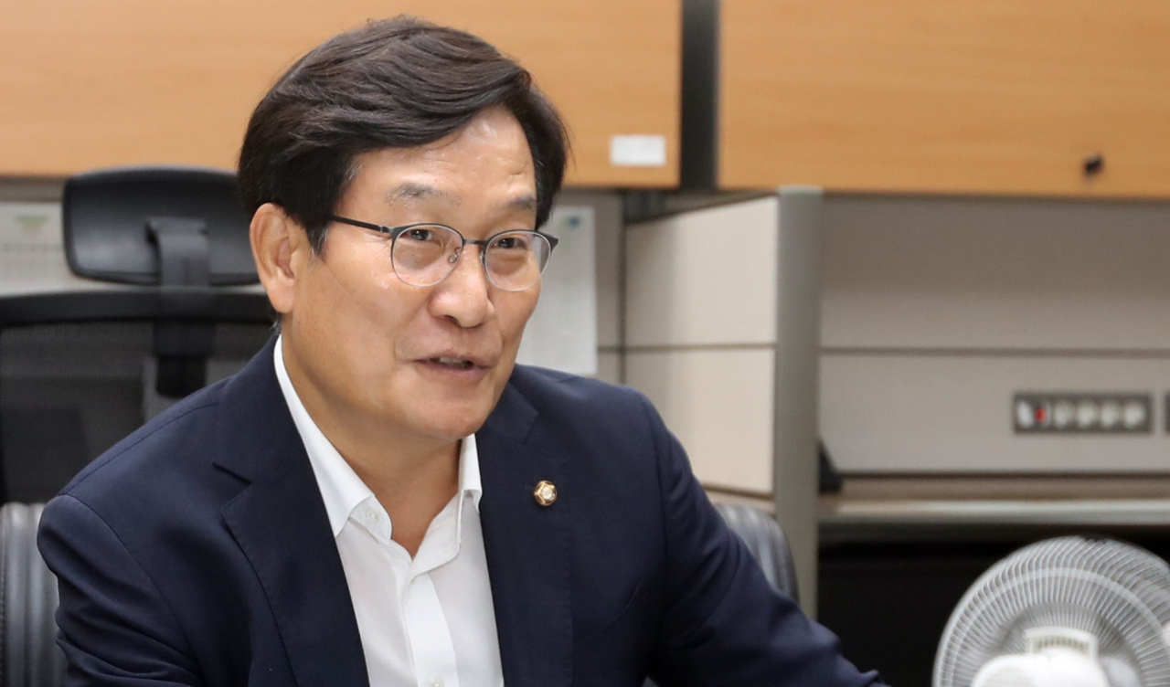 신동근 더불어민주당 최고위원 후보. [연합]