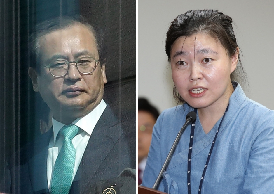 문찬석 광주지검장(왼쪽)과 임은정 울산지검 부장검사. [연합]