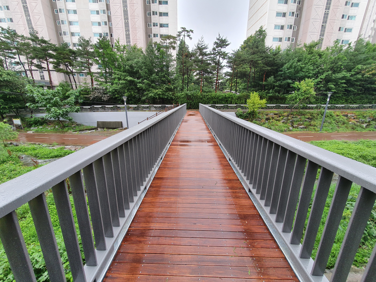 손곡천 수로교 보수공사 완료 후. [용인시 제공]