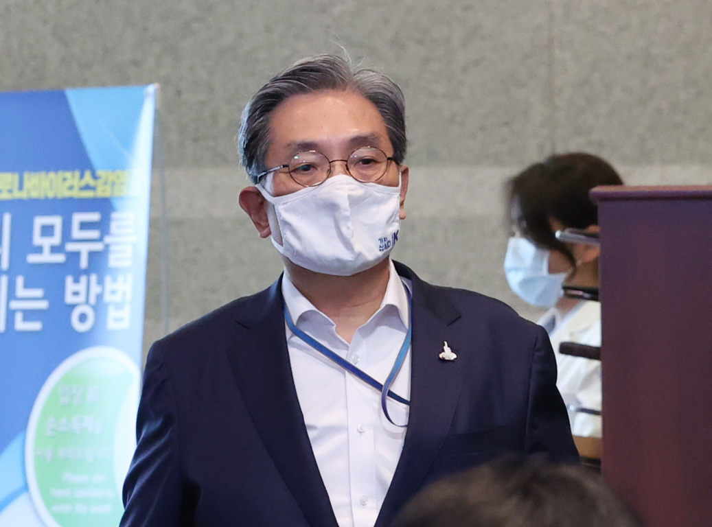 노영민 대통령 비서실장. [연합]