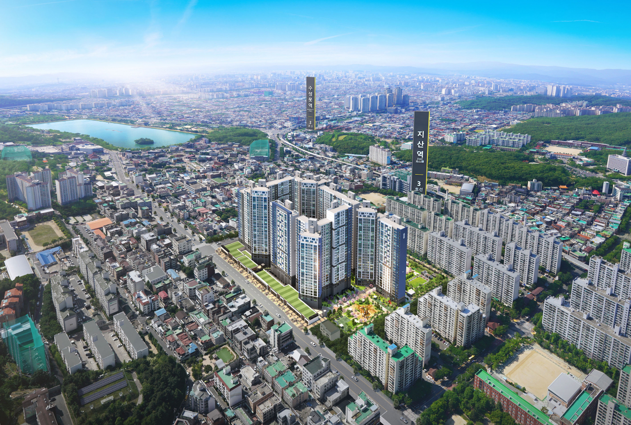 포스코건설, 대구 '더샵 수성라크에르' 이달 분양 - 헤럴드경제