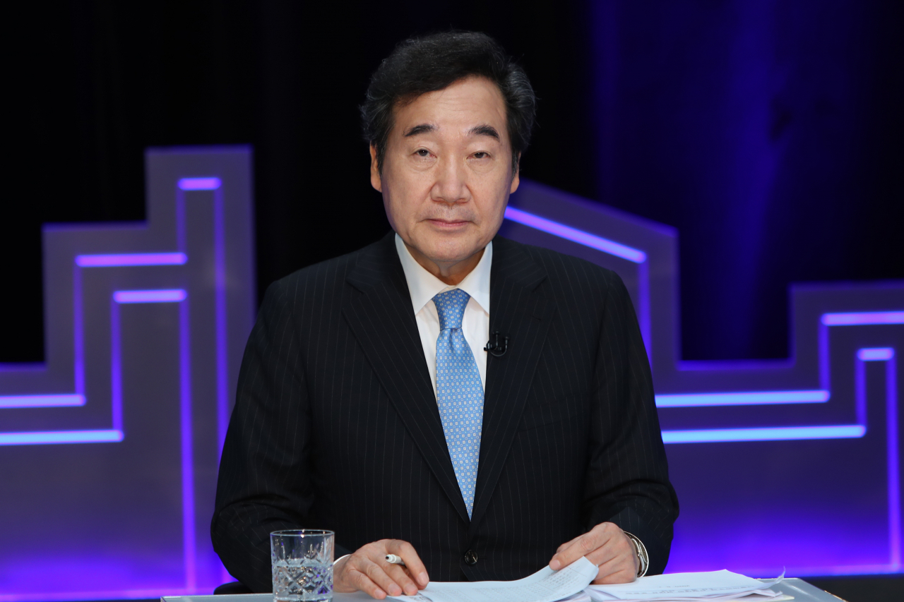 더불어민주당 당 대표 선거에 출마한 이낙연 후보. [연합]