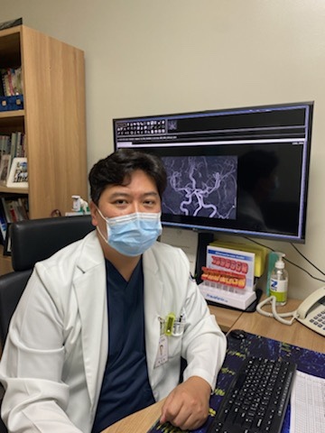Neurosurgeon Dr. Cho Sung-yun was head doctor at an international COVID-19 center for over a month until late April (courtesy of Dr. Cho)