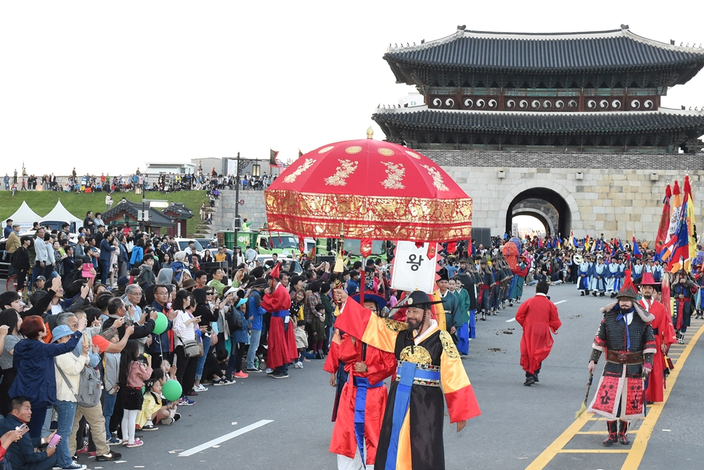 정조대왕 능행차. [경기도 제공]