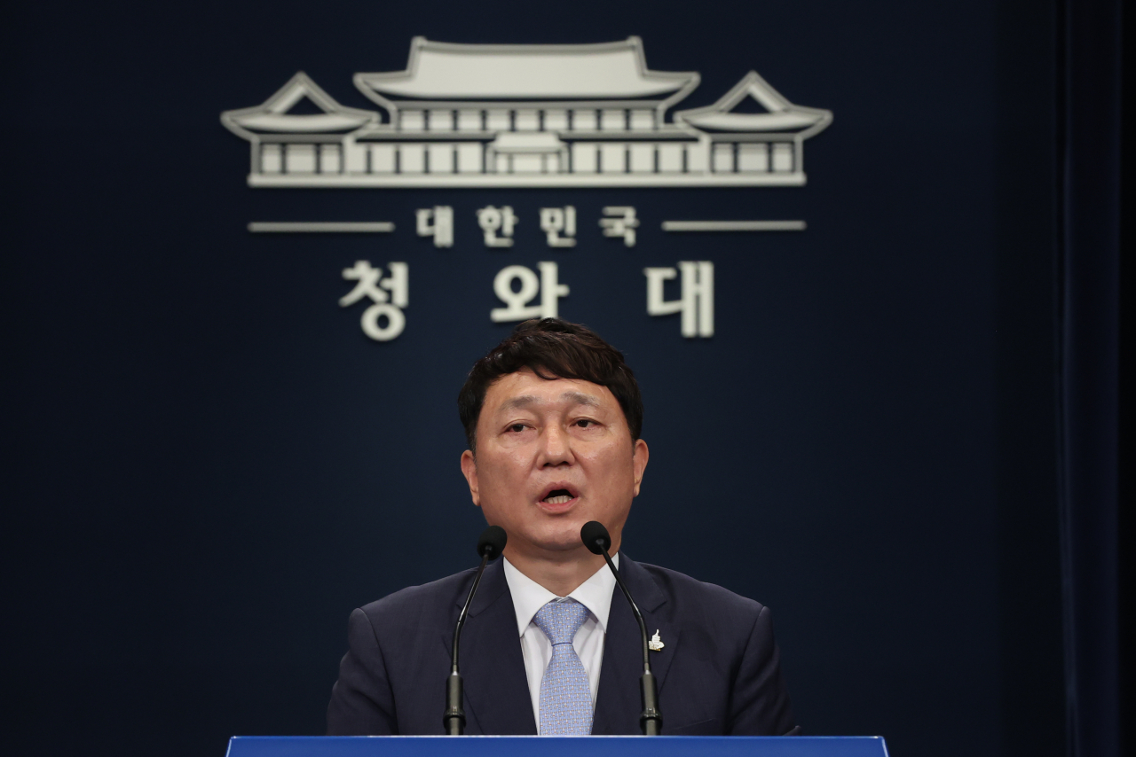최재성 청와대 정무수석 [연합]