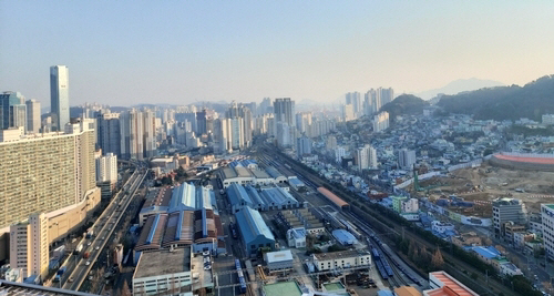 부산 범천동 철도차량정비단(사진제공=부산시)