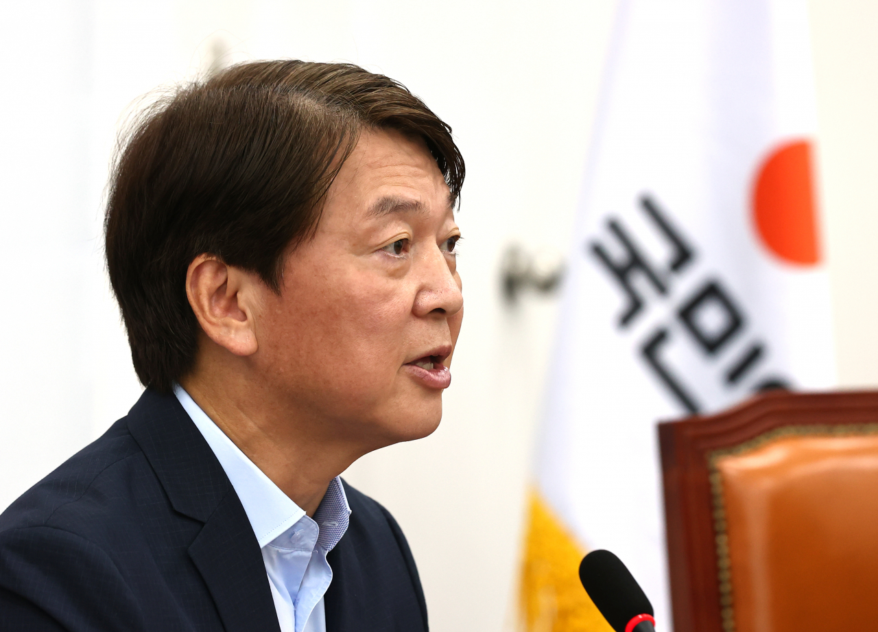 안철수 국민의당 대표. [연합]
