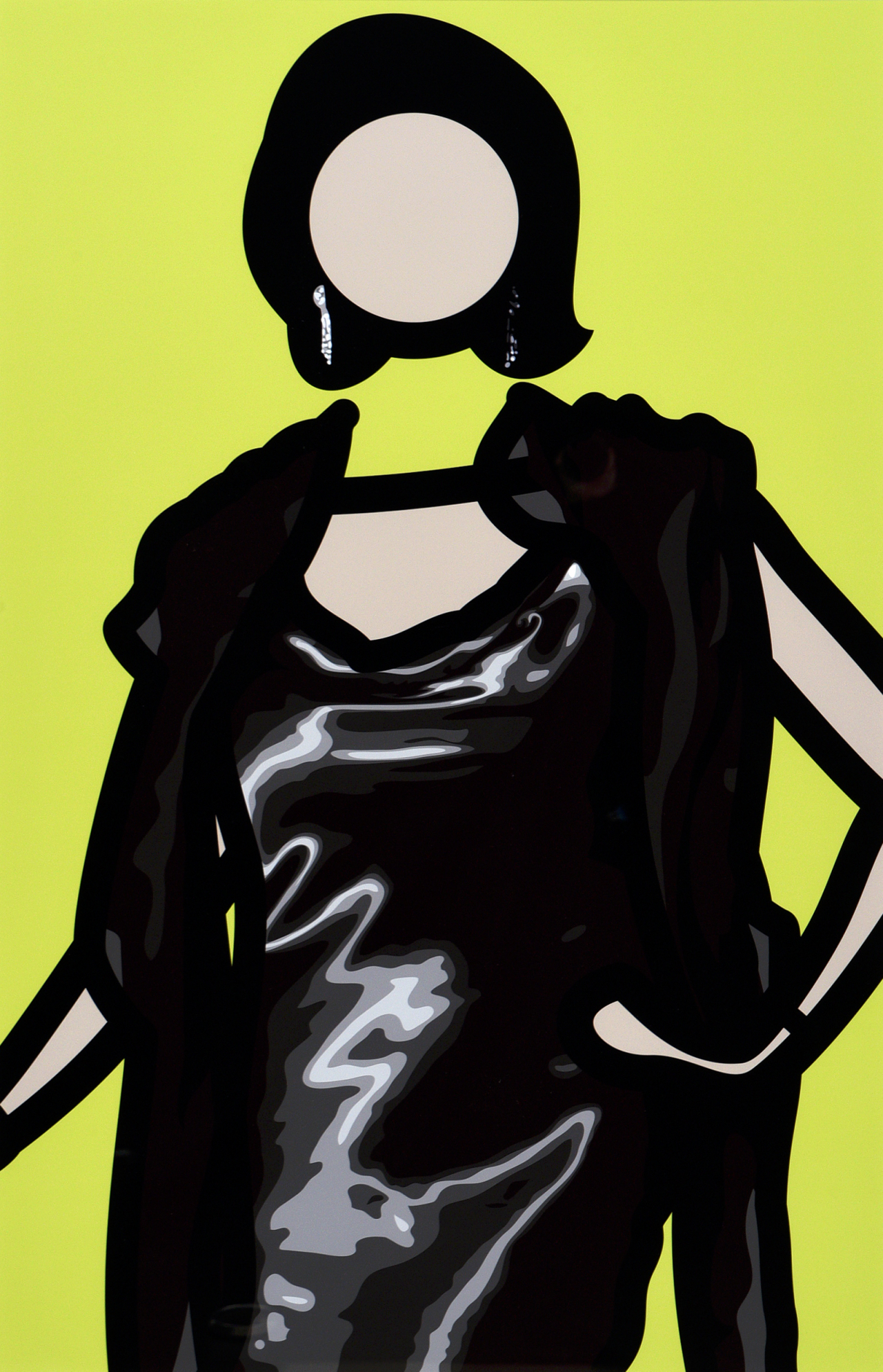 줄리안 오피, Maria (1), 잉크젯 프린트에 알루미늄, 나무프레임, 105&times;67.5cm(10 of 40), 2011