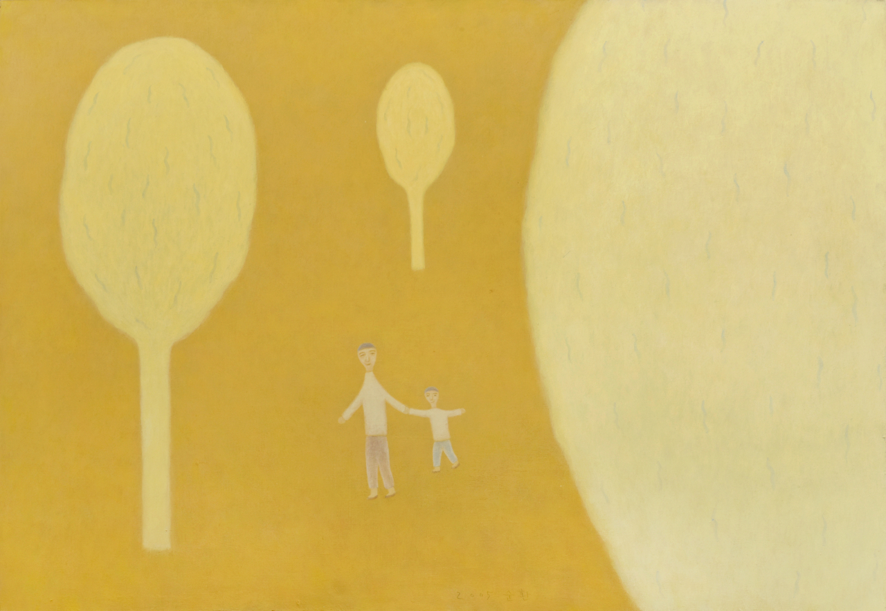 오순환, 무제, 캔버스에 아크릴, 80.3&times;116.8cm(50호), 2005