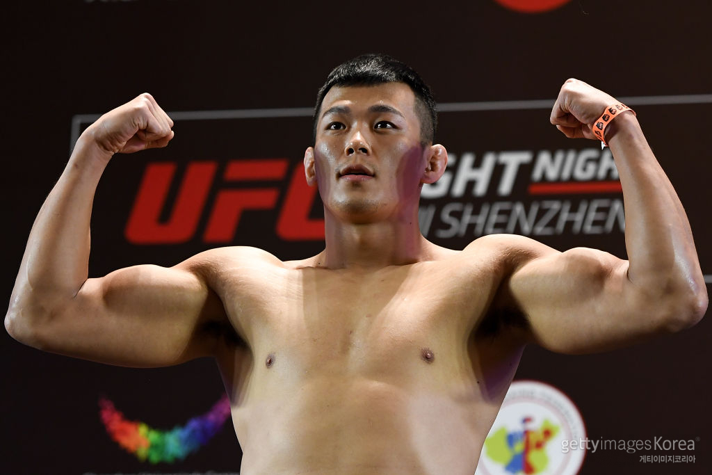 UFC 라이트헤비급 파이터 정다운 [게티]