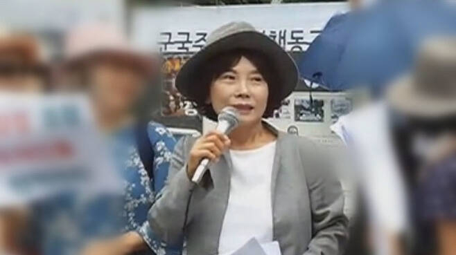 주옥순 엄마부대 대표[연합뉴스TV캡처]