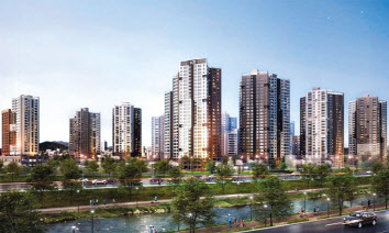 서울 은평구 DMC센트럴자이(증산2구역). [GS건설]