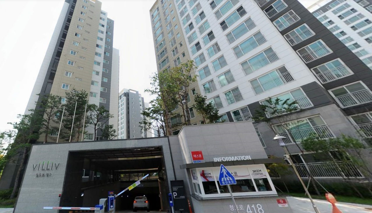 대구 범어동의 ‘빌리브범어’ 전경. 지난달 말 84㎡(전용면적)가 13억5000만원 신고가에 팔렸다. 대구에서 거래된 같은 면적 매매가격 중 최고가다. [카카오맵]