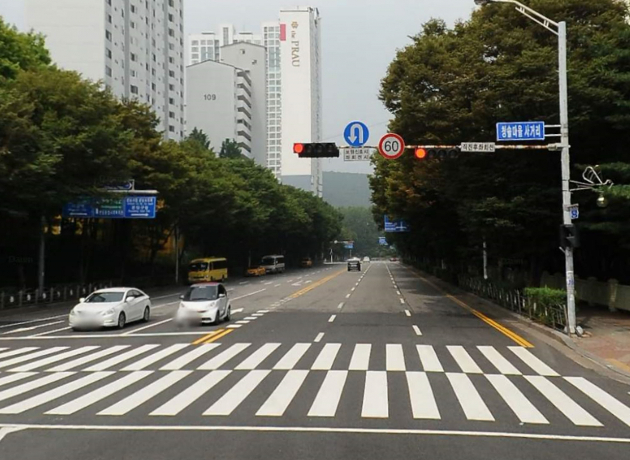 성남 금곡동 일반도로인 미금로 제한속도가 시속 60㎞에서 50㎞로 하향 조정된다. [성남시 제공]