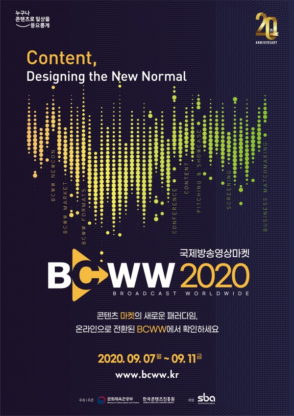 국제방송영상마켓(BCWW) 2020, 온라인 방식 개최