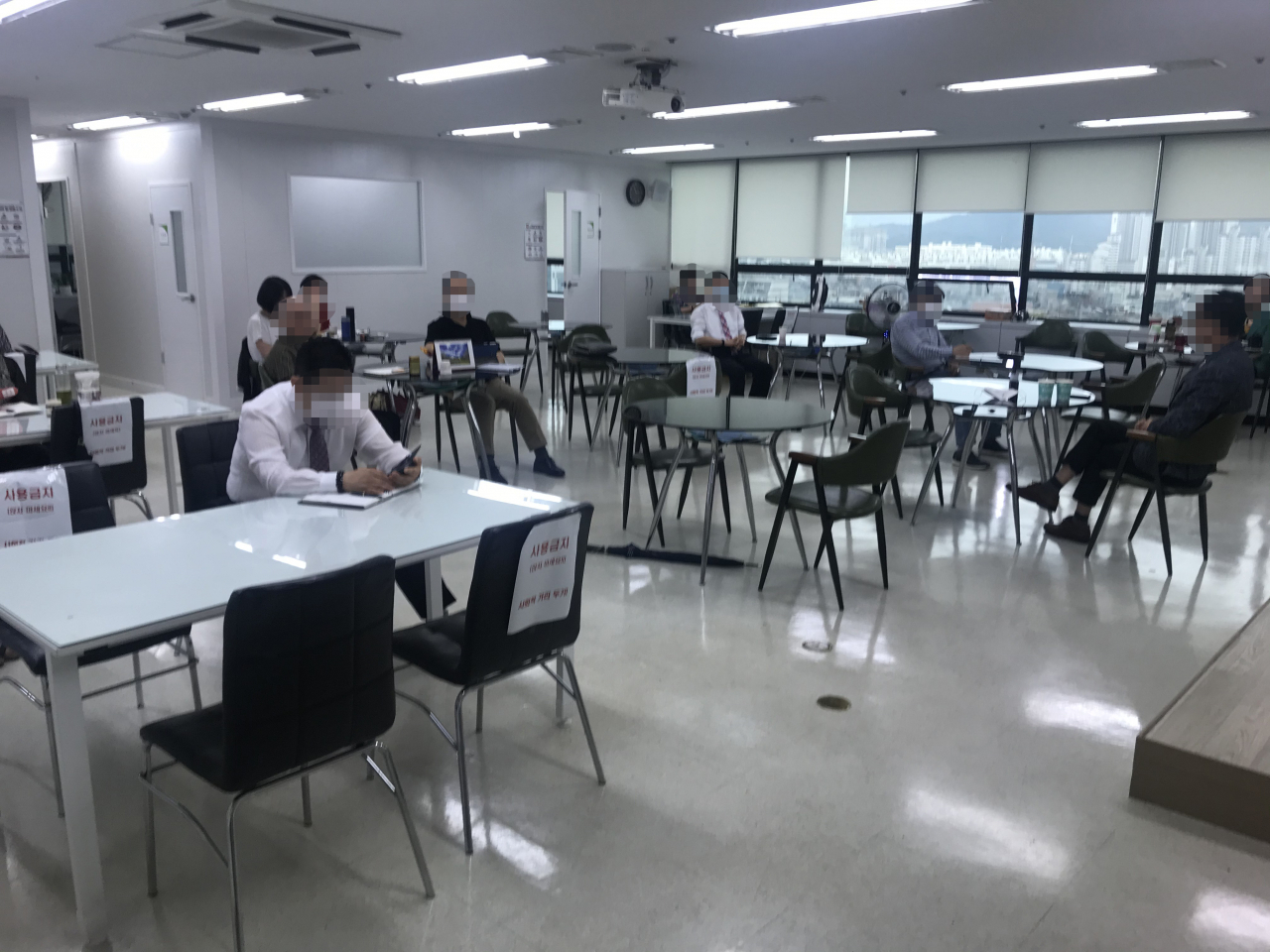 집합금지명령 위반 현장 모습. [서울시 제공]