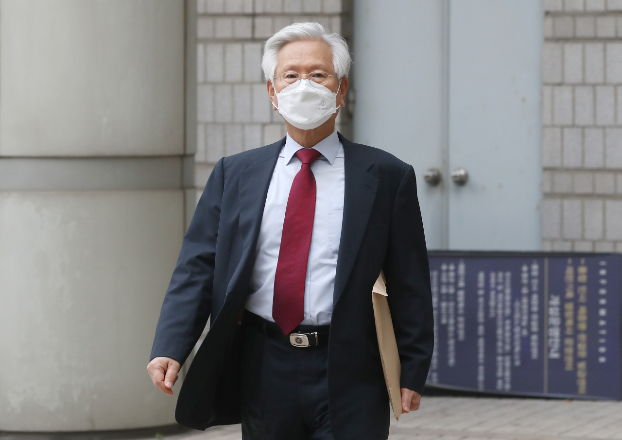 고영주 전 방송문화진흥위원회 이사장. [연합]