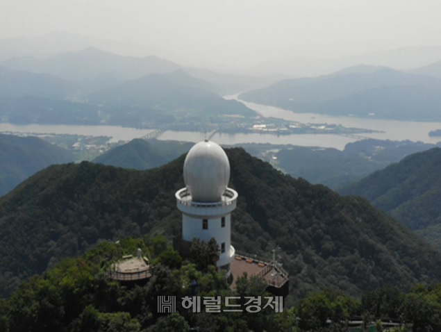예봉산 강우레이더. 사진은 기사와 관련 없음 [환경부]