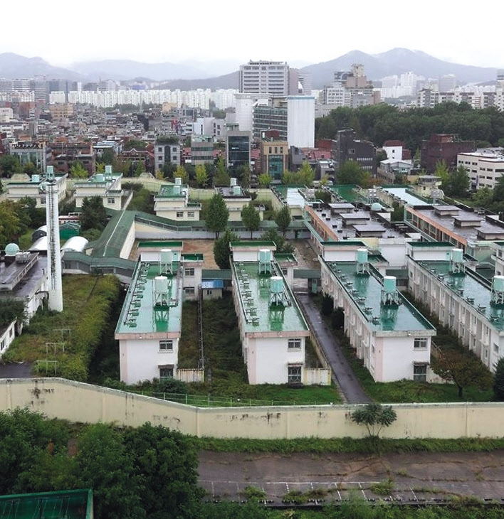 서울 송파구 가락동에 있는 옛 성동구치소 부지 전경. [연합]
